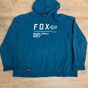 Fox Blue Hoodie
